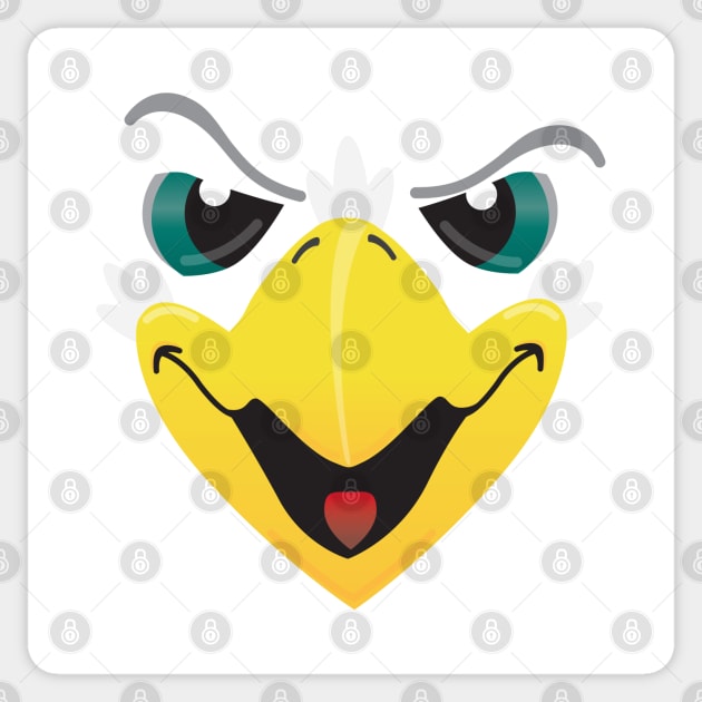 Swoop the Eagle Sticker by CKline